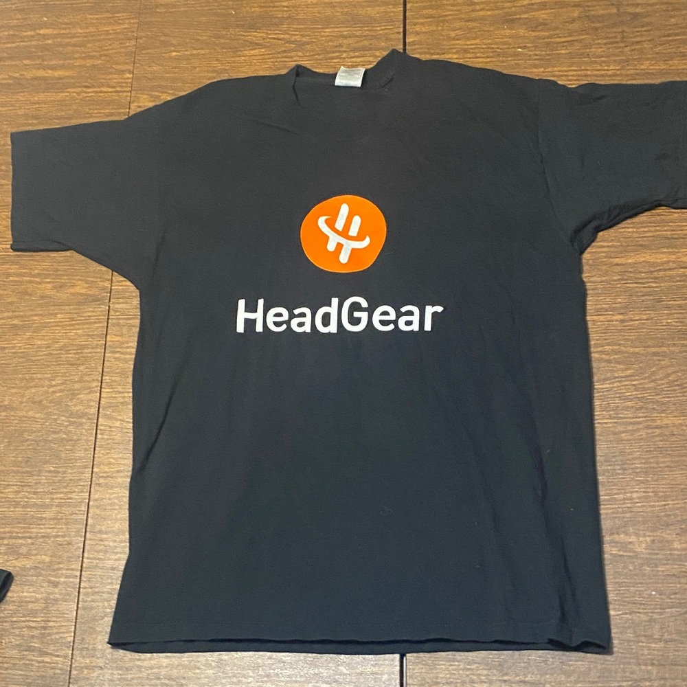 HeadGear T-shirt. XL 100% cotton. NWOT